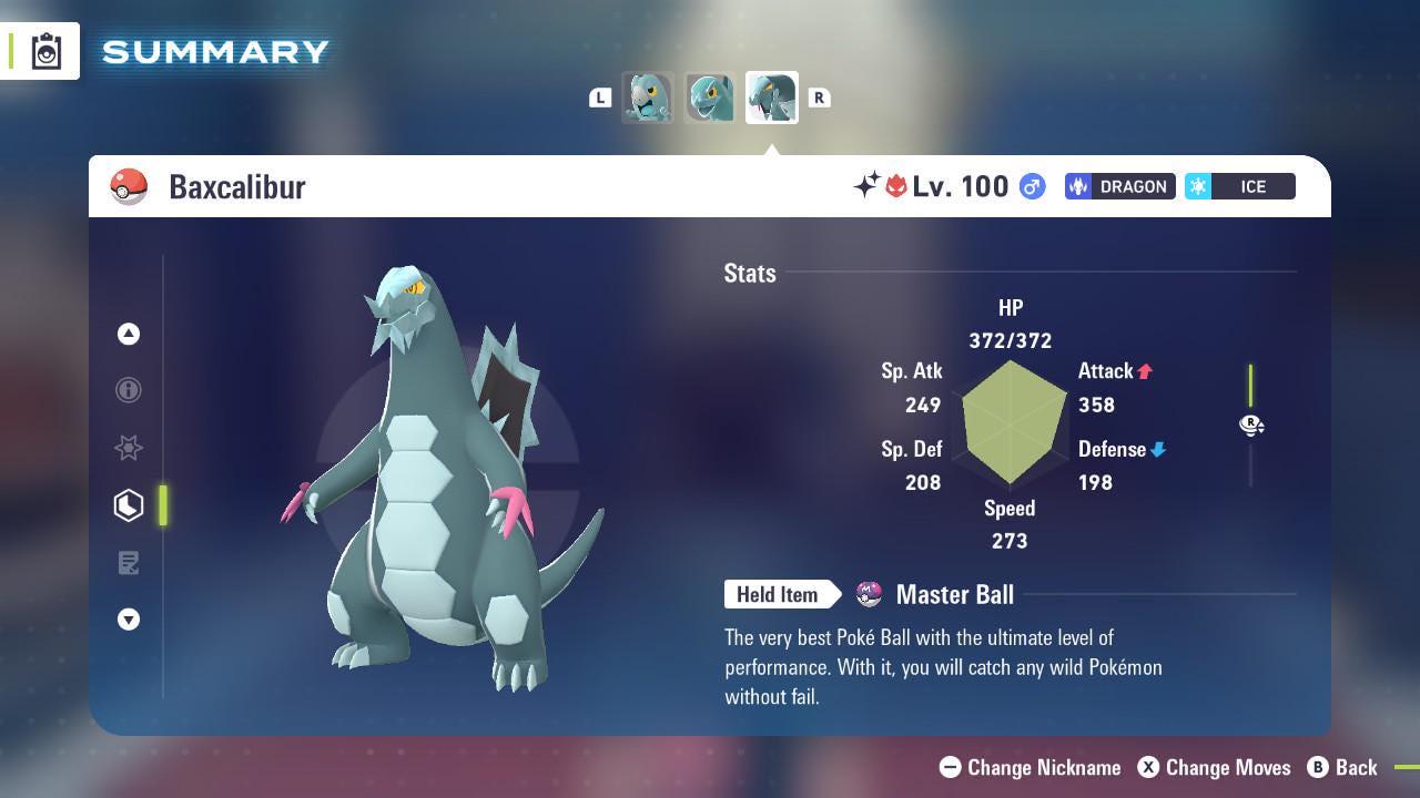 תמונה של באקסקליבר אלפא שייני 6IV פוקימון לגנדס ZA מגה דיימנשן DLC 6IV מוכן לקרב תחרותי לגנדס ZA מתנה ייחודית לגיימרים – תמונה 2