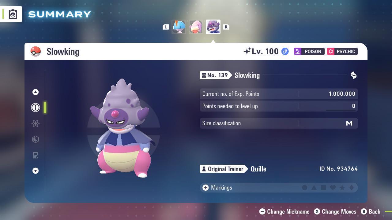 תמונה של פוקימון ZA שייני 6IV גאלאריאן סלוקינג פוקימון לגנדס ZA 6IV מוכן לקרב תחרותי – תמונה 2