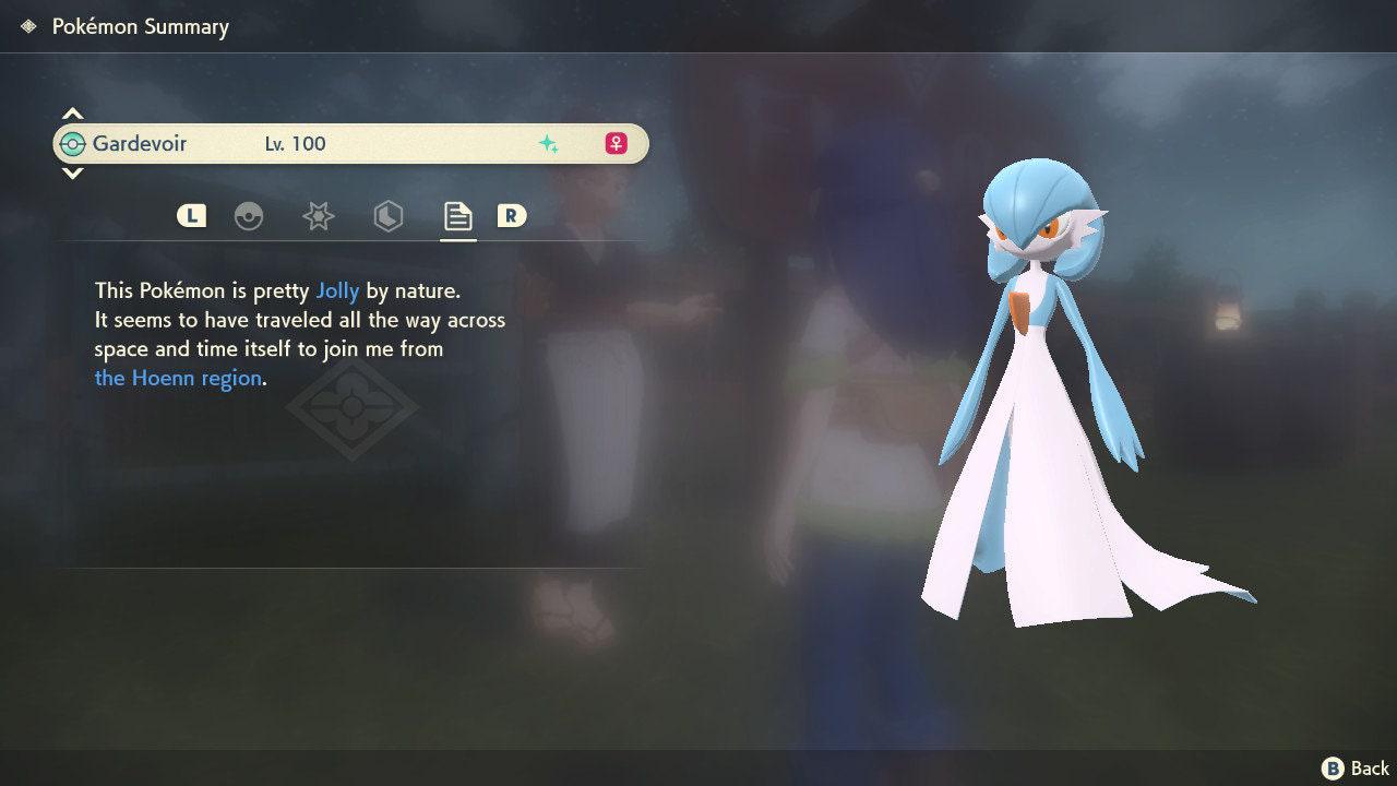 Shiny GARDEVOIR Pokémon Legends Arceus 6IV Pokemon Competitive Battle Ready + EVs Free Shiny Switch 2 Pokémon card photo 4