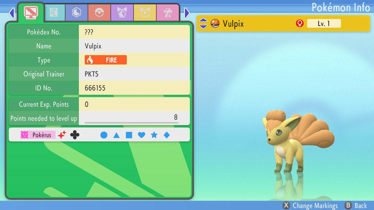 SHINY 6IV VULPIX Pokémon Brilliant Diamond and Shining Pearl 6IV Competitive Battle Ready – Brilliant Diamond & Shining Pearl Pokémon card photo