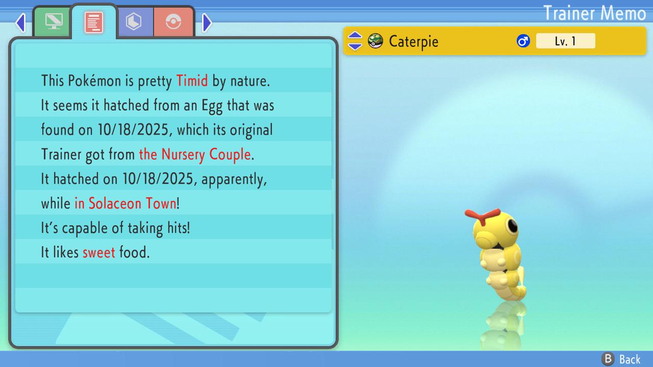 Shiny CATERPIE Pokemon Brilliant Diamond Shining Pearl 6IV Competitive Battle Ready Pokémon card photo 3