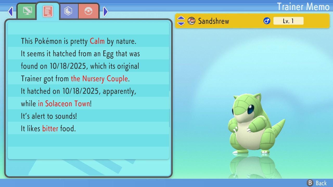 Shiny SANDSHREW Pokemon Brilliant Diamond Shining Pearl 6IV Competitive Battle Ready Pokémon card photo 2
