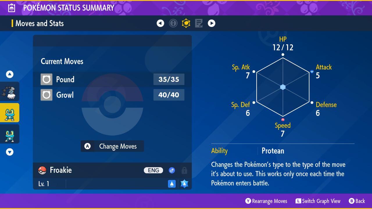 Shiny FROAKIE Pokémon Scarlet Violet 6IV Competitive Battle Ready Pokémon card photo 2