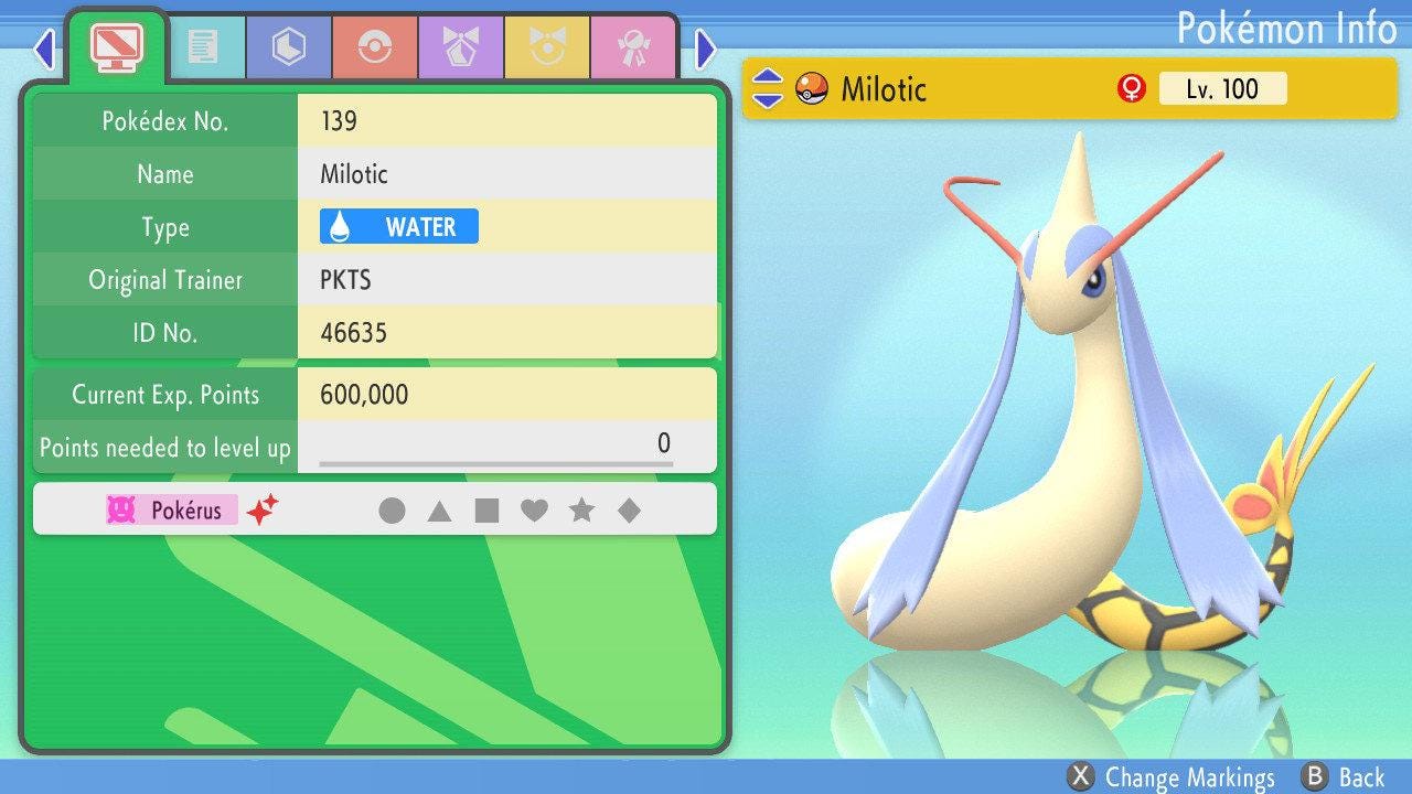 SHINY 6IV MILOTIC Pokemon Brilliant Diamond Shining Pearl 6IV Competitive Battle Ready – Brilliant Diamond & Shining Pearl Pokémon card photo