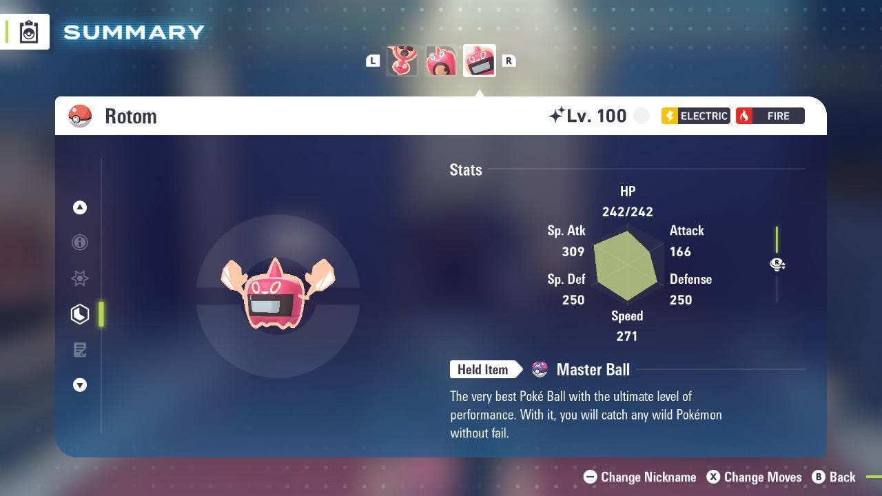 Shiny Heat Form Rotom 6IV Competitive Battle Ready Pokémon card photo