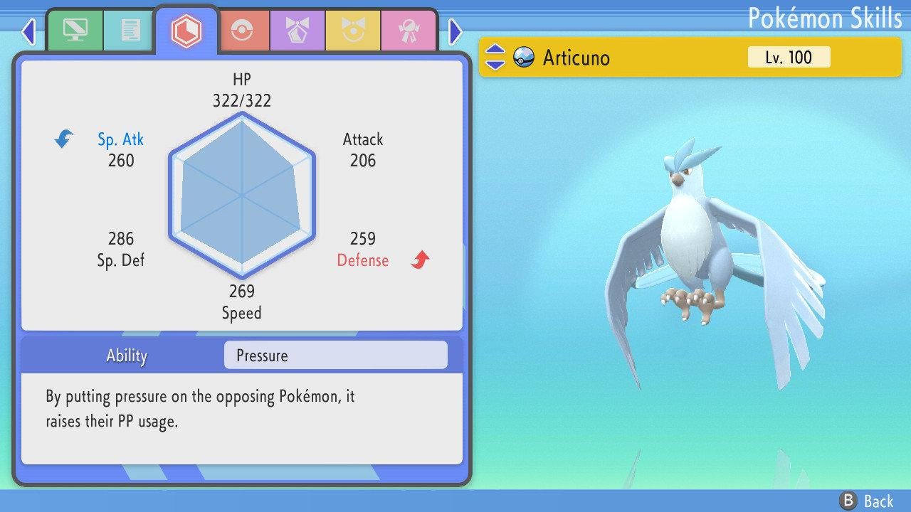 SHINY 6IV ARTICUNO Pokemon Brilliant Diamond Shining Pearl 6IV Competitive Battle Ready Pokémon card photo 3