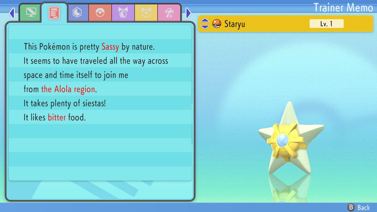 SHINY 6IV STARYU Pokémon Brilliant Diamond and Shining Pearl 6IV Competitive Battle Ready Pokémon card photo 2
