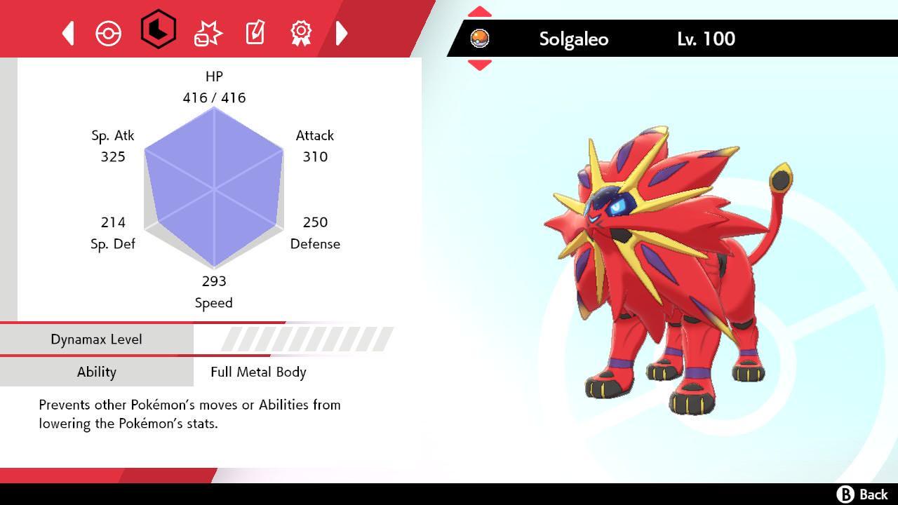 Shiny SOLGALEO Pokemon Sword Shield 6IV Competitive Battle Ready Pokémon card photo 2