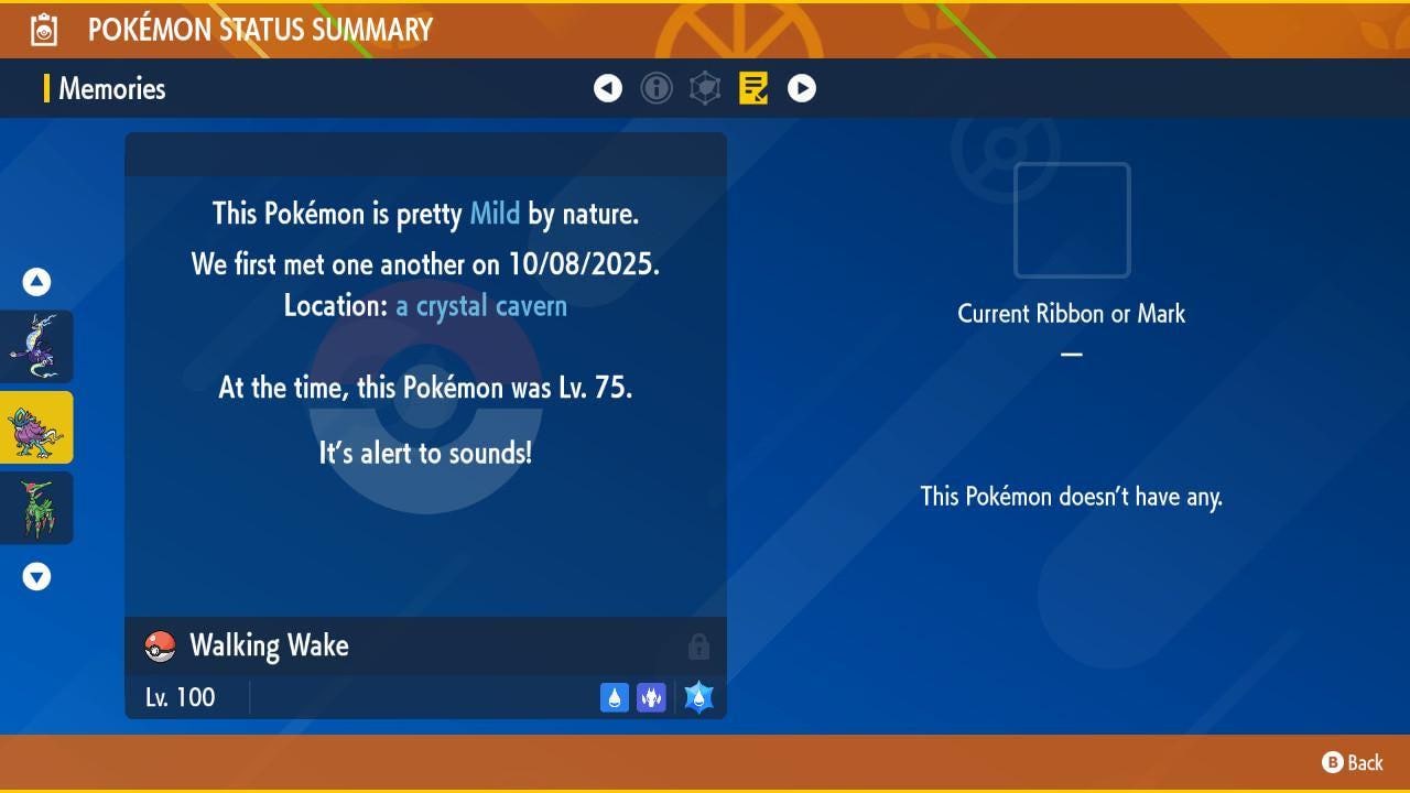 Non Shiny WALKING WAKE Ev Trained Scarlet Violet Pokémon Battle Ready Competitive Free Bonus Shiny Fast Delivery Pokémon card photo 3