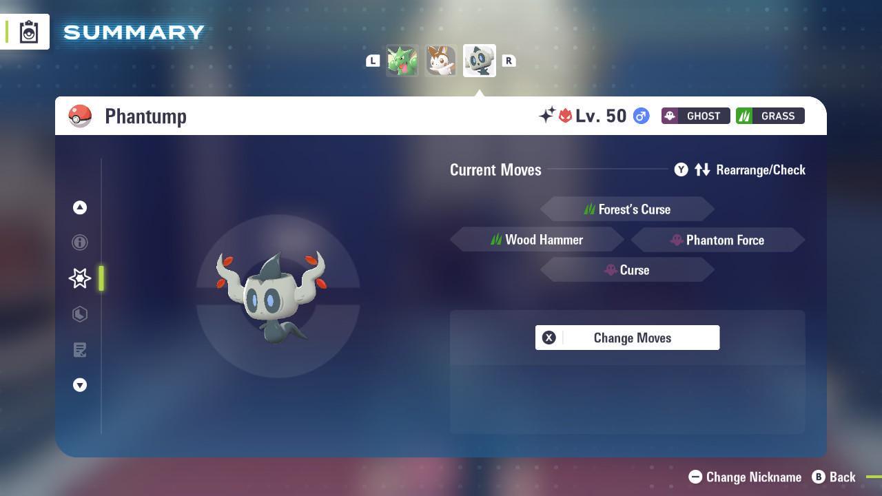 Фото покемона Блестящий Альфа Фантамп Pokémon Legends ZA 6IV Готов к соревновательным боям 3