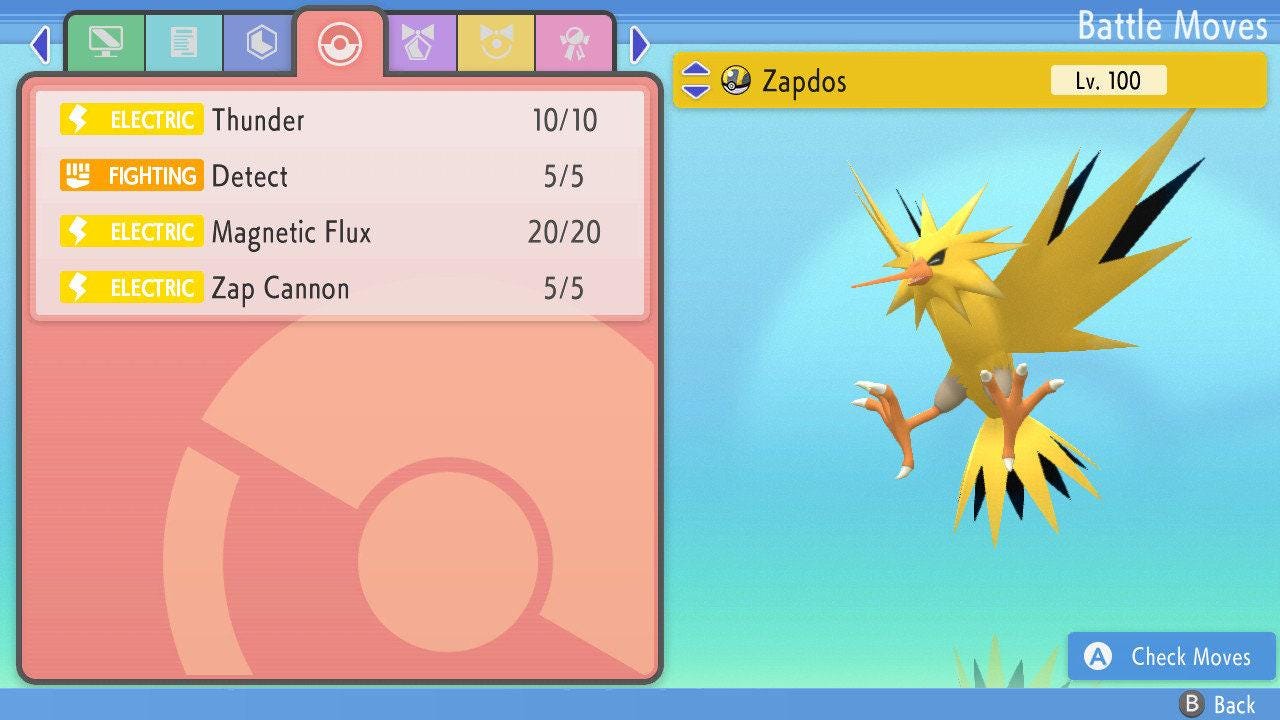 SHINY 6IV ZAPDOS Pokemon Brilliant Diamond Shining Pearl 6IV Competitive Battle Ready – Brilliant Diamond & Shining Pearl Pokémon card photo