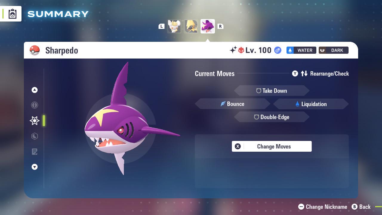 Shiny Alpha Sharpedo Pokémon Legends ZA 6IV Competitive Battle Ready Pokémon card photo 4