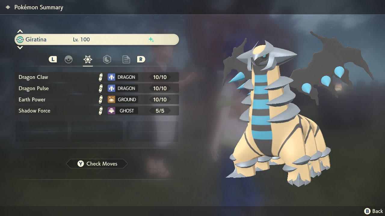 Shiny Giratina Pokemon Legends Arceus 6IV Competitive Battle Ready Pokémon card photo 2