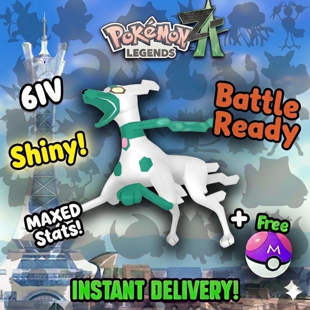 Pokemon Za Shiny 6IV 10% ZYGARDE Competitive Battle Ready – Pokémon Legends Z-A Pokémon card photo