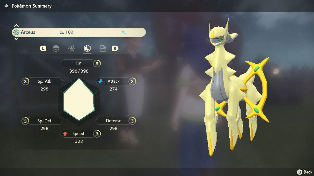 Shiny Arceus Pokemon Legends Arceus 6IV Competitive Battle Ready Pokémon card photo 3