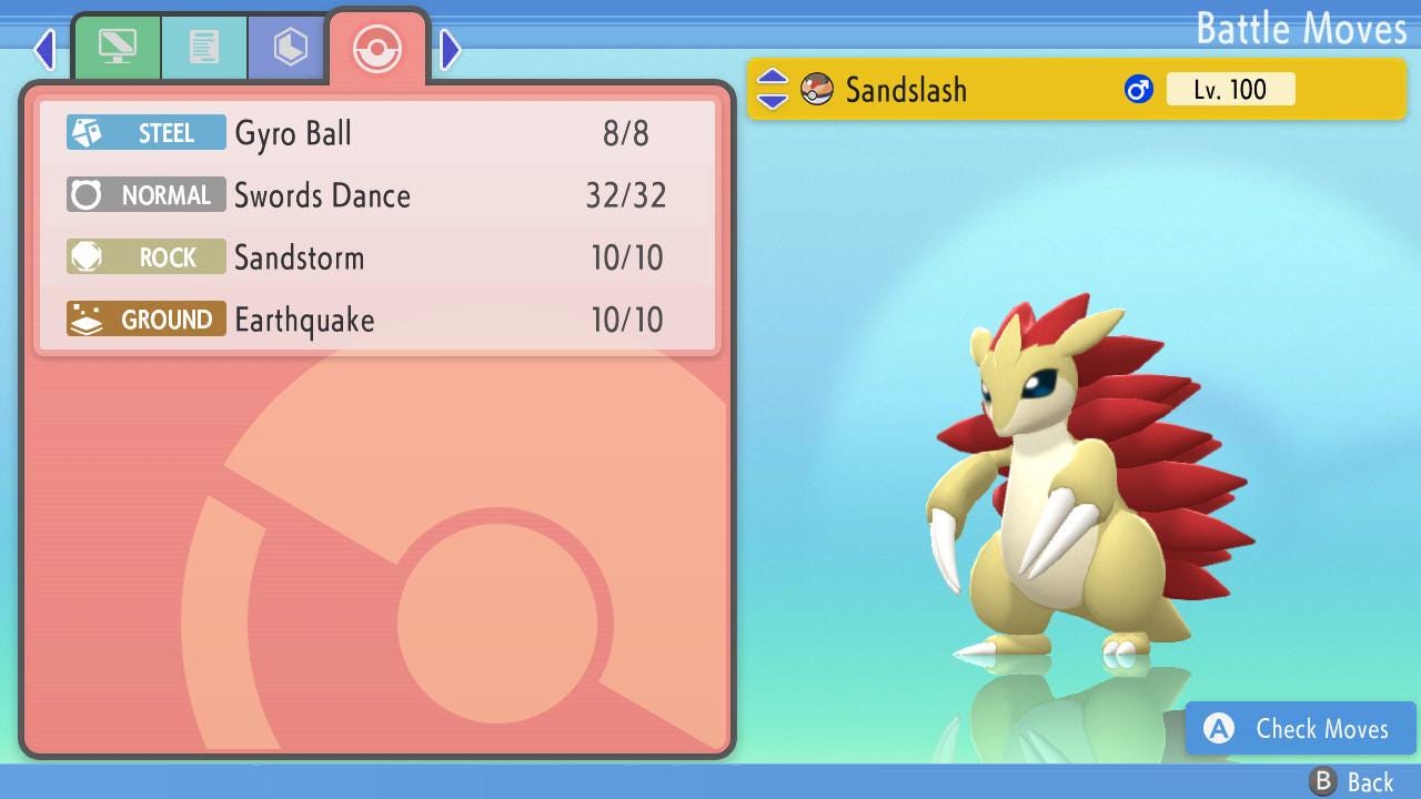 Shiny SANDSLASH Pokemon Brilliant Diamond Shining Pearl 6IV Competitive Battle Ready Pokémon card photo 4