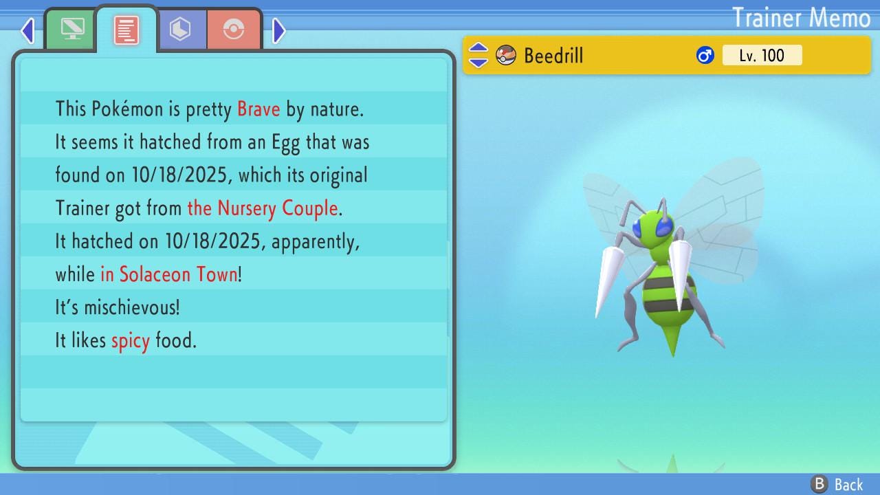 Shiny BEEDRILL Pokemon Brilliant Diamond Shining Pearl 6IV Competitive Battle Ready Pokémon card photo 2