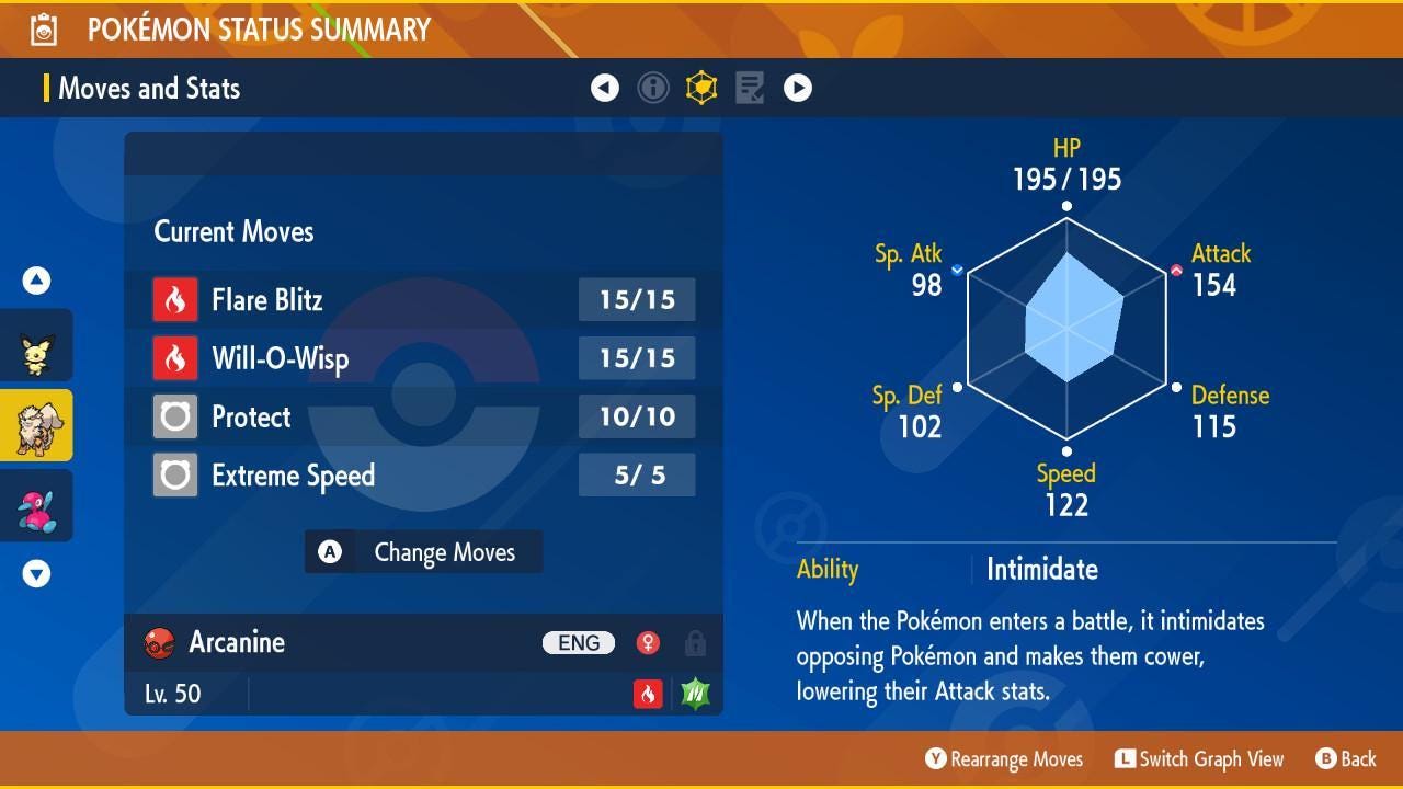 Pokemon Scarlet and Violet Shiny 6IV Event Paul Chua's Arcanine Competitive Set Battle Ready Switch 2 Legend ZA Mega Evolution Pokémon card photo 2
