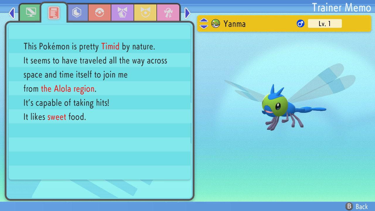 SHINY 6IV YANMA Pokémon Brilliant Diamond and Shining Pearl 6IV Competitive Battle Ready Pokémon card photo 2