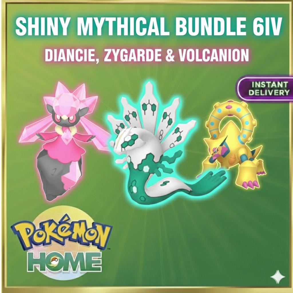 Pokemon HOME Mythical Bundle Set Custom Ot Event Sv Trade FAST DELIVERY Ready – Exclusive Event Pokémon Pokémon card photo