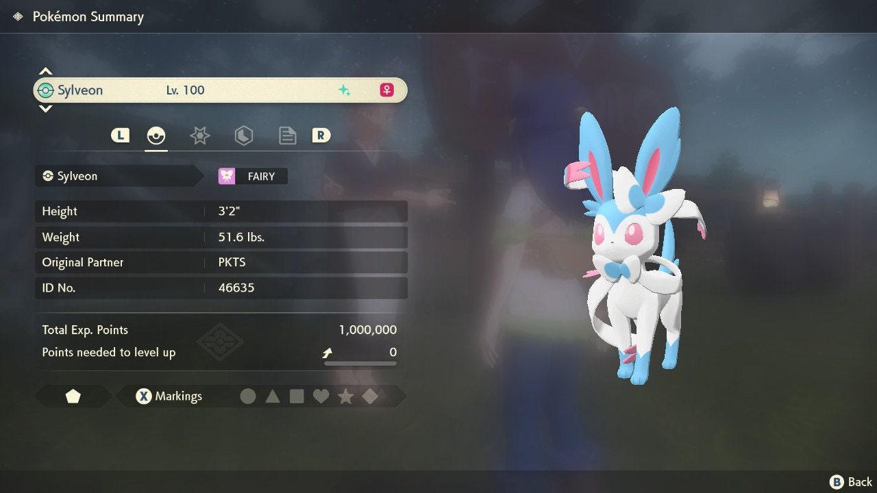 Shiny SYLVEON Pokemon Legends Arceus 6IV Competitive Battle Ready Pokémon card photo 2