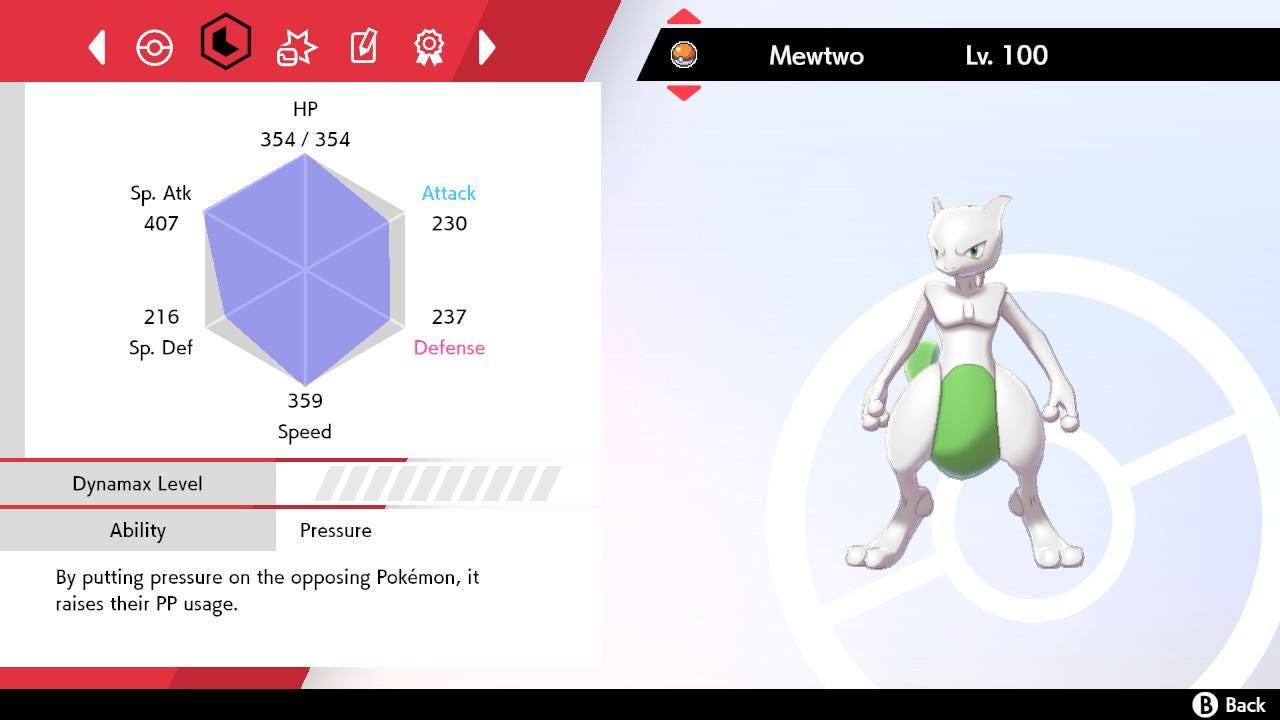 Shiny MEWTWO Pokemon Sword Shield 6IV Competitive Battle Ready Pokémon card photo 3