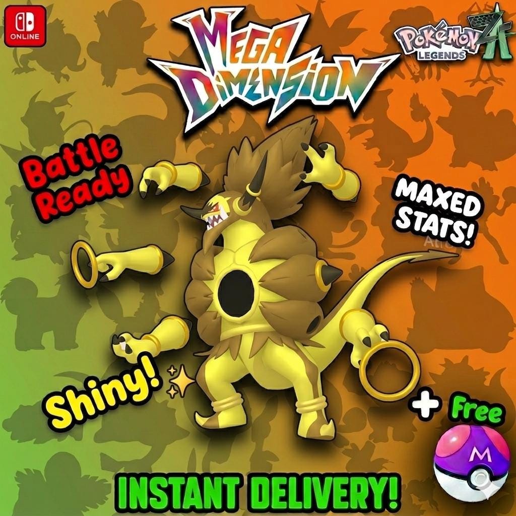 Foto de la carta Pokémon Pokemon ZA Mega Dimension DLC Shiny 6IV Hoopa Desatado Pokémon Legends ZA 6IV Listo para la batalla competitiva