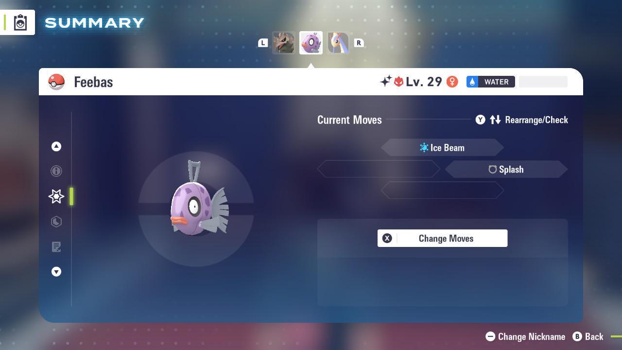 Shiny Alpha Feebas Pokemon Legends Za Mega Dimension DLC 6IV Competitive Battle Ready Pokémon card photo 4