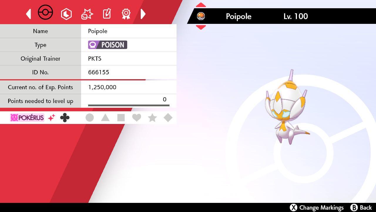 Shiny POIPOLE Pokemon Sword Shield 6IV Competitive Battle Ready – Sword & Shield Pokémon card photo