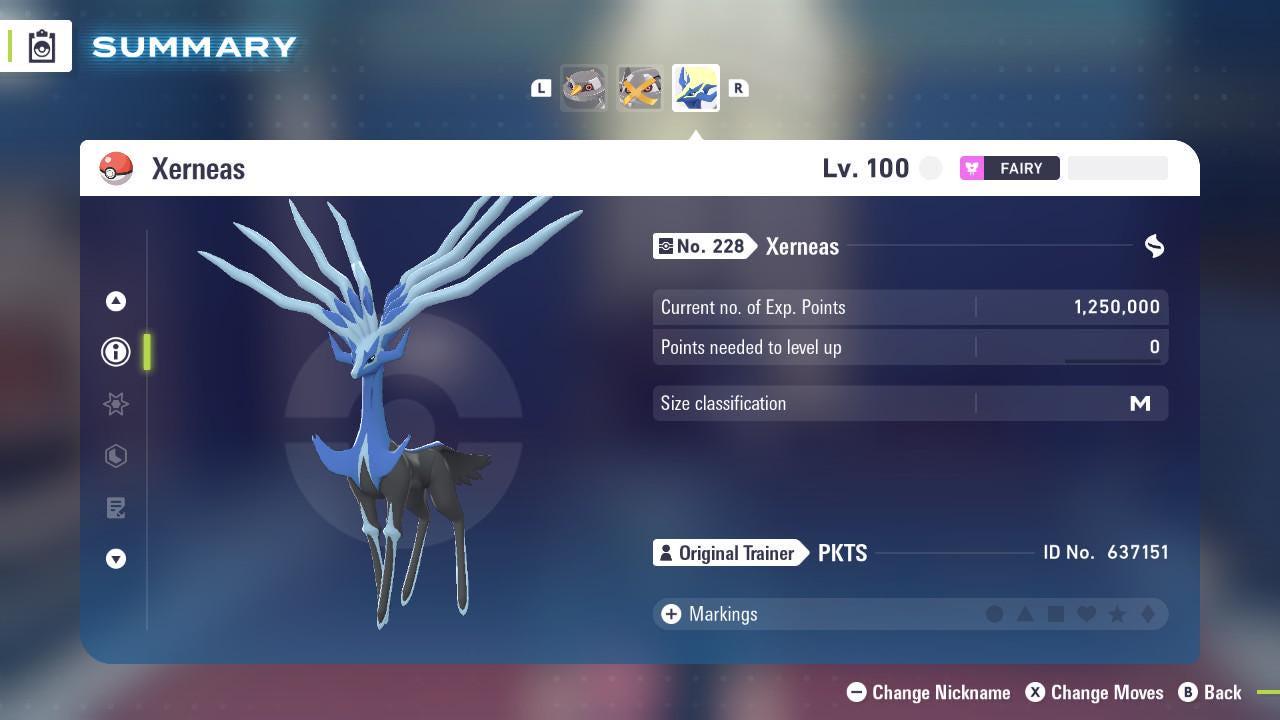 Pokemon Za Non Shiny 6IV XERNEAS Competitive Battle Ready Pokémon card photo 3