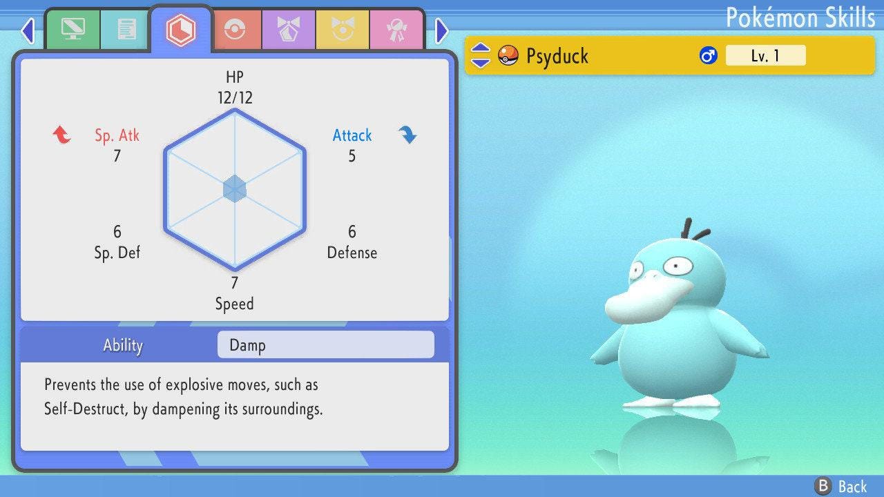 SHINY 6IV PSYDUCK Pokemon Brilliant Diamond Shining Pearl 6IV Competitive Battle Ready Pokémon card photo 3