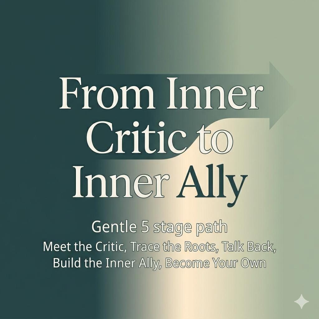 Inner Critic Workbook to Stop Negative Self Talk and Build Self Worth Self Esteem and Self Compassion Journal for Feeling Not Good Enough Pokémon card photo 3