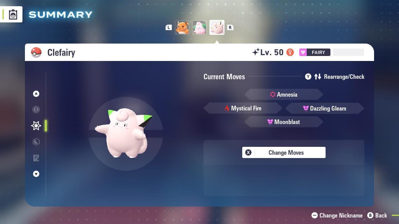 Shiny CLEFAIRY Pokémon Legends ZA 6IV Competitive Battle Ready Pokémon card photo 3