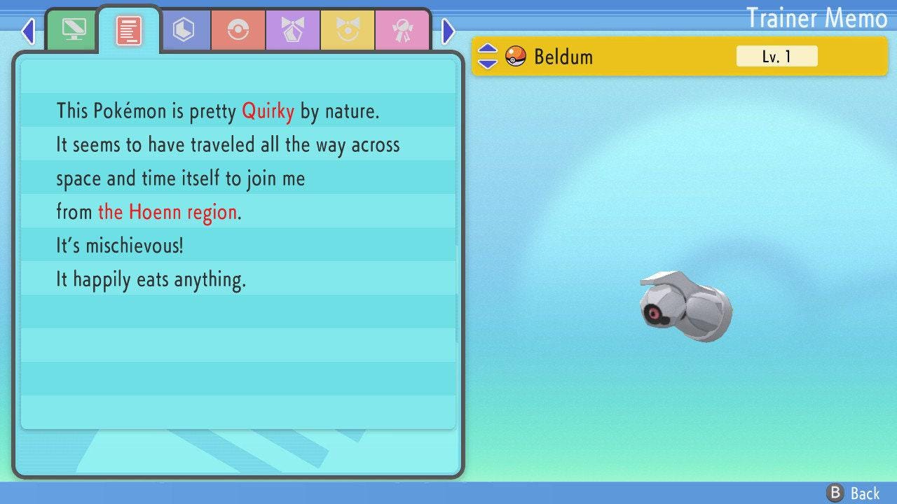 SHINY 6IV BELDUM Pokémon Brilliant Diamond and Shining Pearl 6IV Competitive Battle Ready Pokémon card photo 4