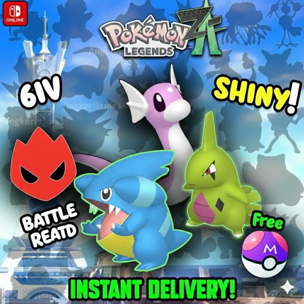 Pokemon ZA ALPHA Pseudo Legendary Pack Shiny 6IV Pokémon Legends ZA 6IV Competitive Battle Ready Any Held Item Mega Evolution Pokedex – Pokémon Legends Z-A Pokémon card photo
