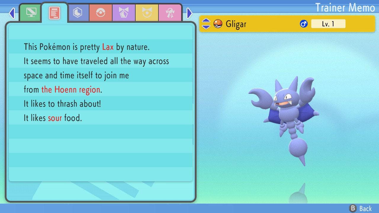 SHINY 6IV GLIGAR Pokémon Brilliant Diamond and Shining Pearl 6IV Competitive Battle Ready Pokémon card photo 4