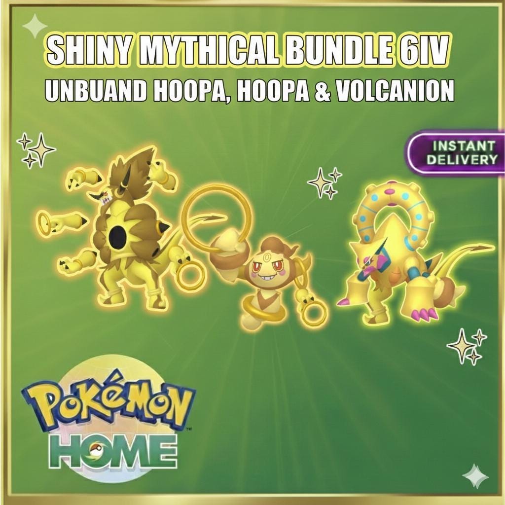 Pokemon HOME Mythical Bundle Set Custom Ot Event Sv Trade FAST DELIVERY Ready – Exclusive Event Pokémon Pokémon card photo
