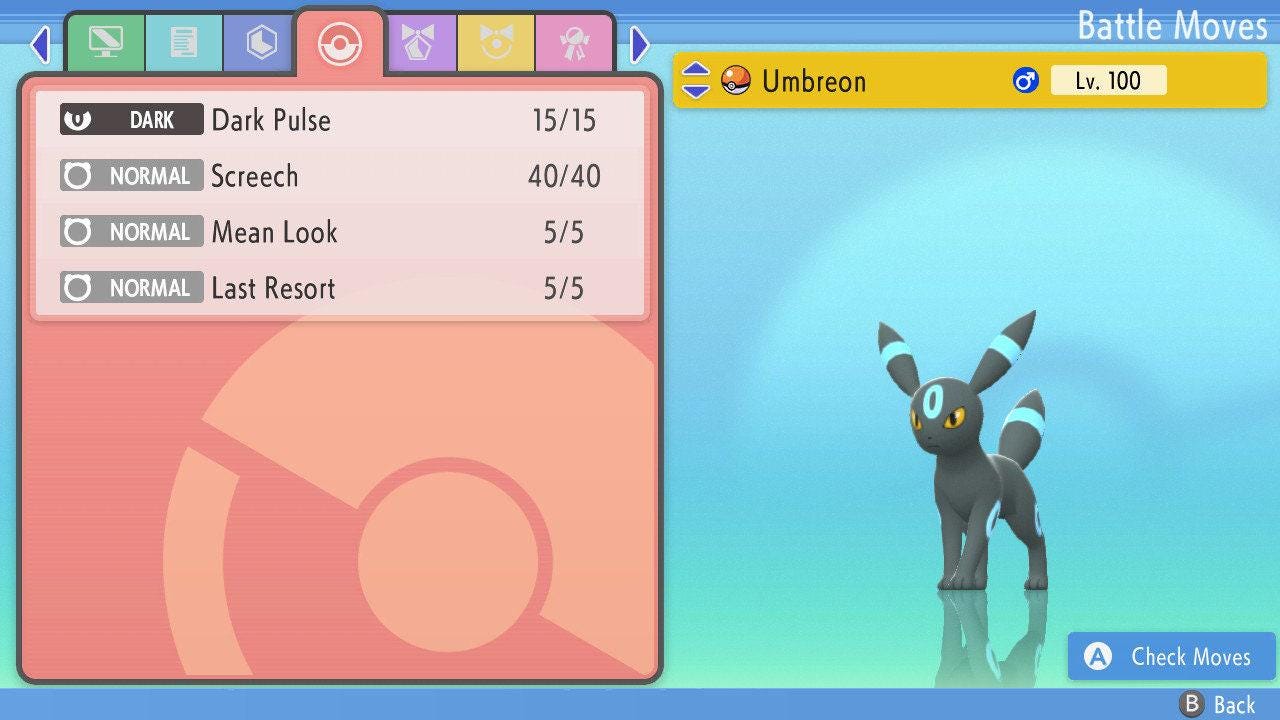 SHINY 6IV UMBREON Pokemon Brilliant Diamond Shining Pearl 6IV Competitive Battle Ready – Brilliant Diamond & Shining Pearl Pokémon card photo