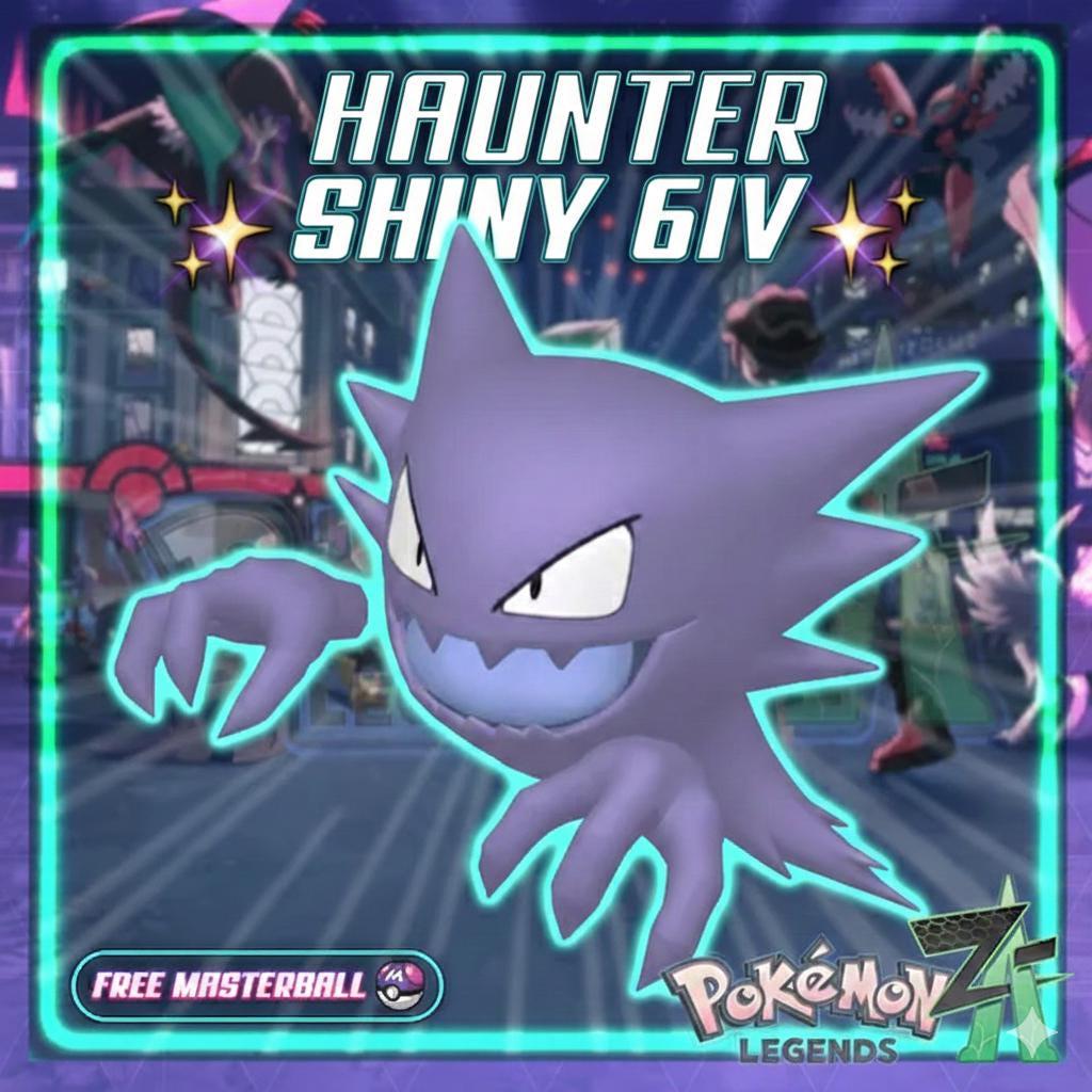 Foto de la carta Pokémon HAUNTER variocolor Pokémon Legends ZA 6IV listo para el combate competitivo