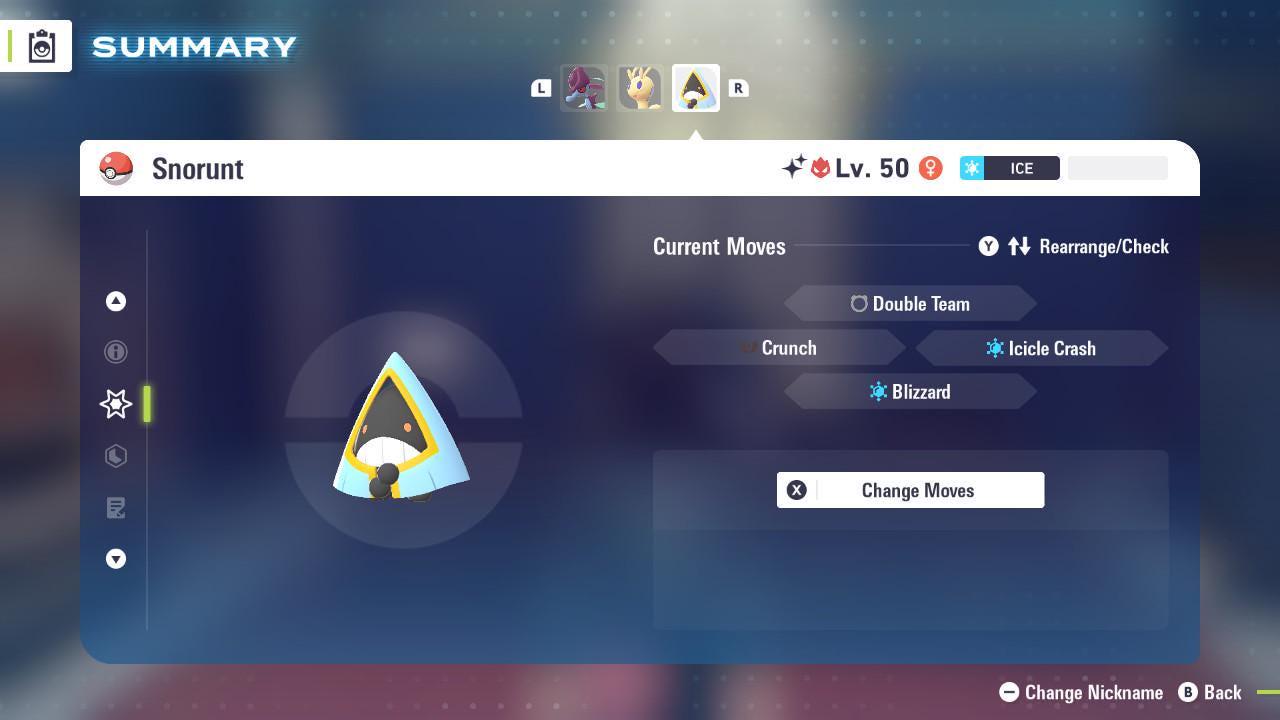 Shiny Alpha Snorunt Pokémon Legends ZA 6IV Competitive Battle Ready Pokémon card photo 4