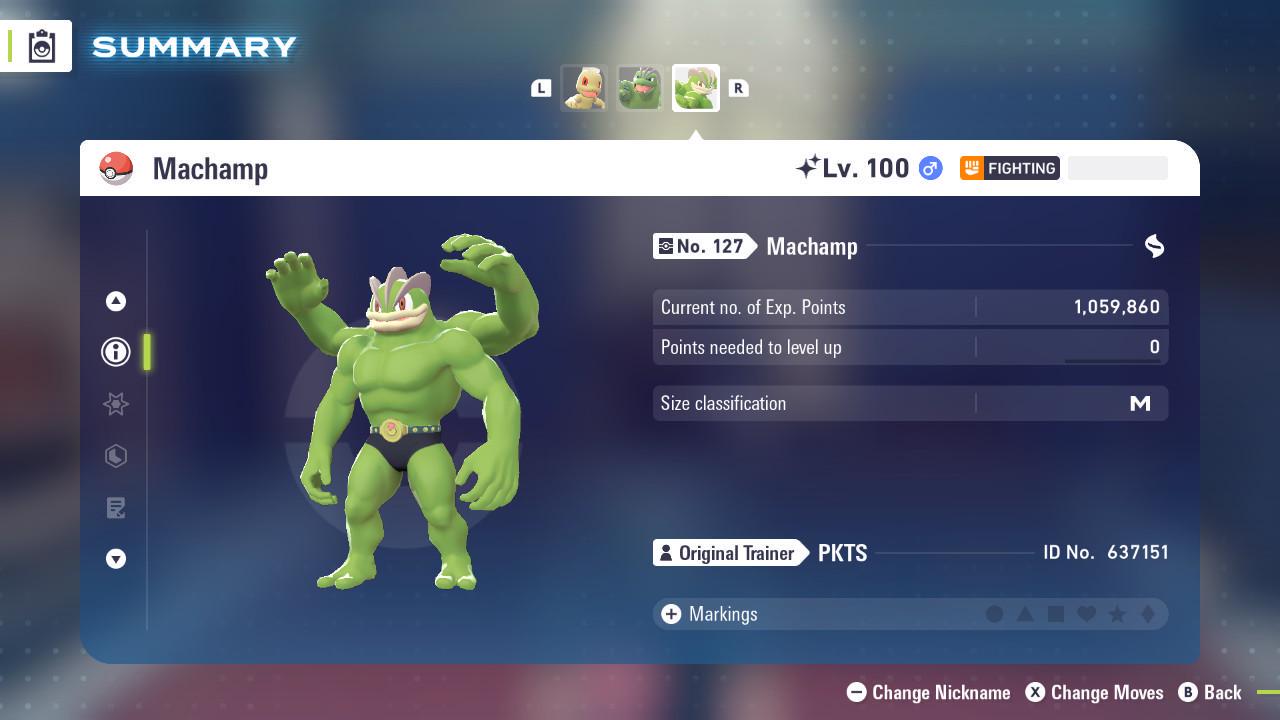 Shiny MACHAMP Pokémon Legends ZA 6IV Competitive Battle Ready Pokémon card photo 3