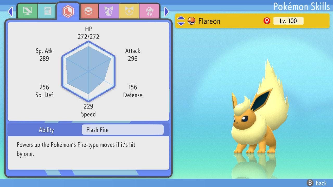 SHINY 6IV FLAREON Pokemon Brilliant Diamond Shining Pearl 6IV Competitive Battle Ready Pokémon card photo 2