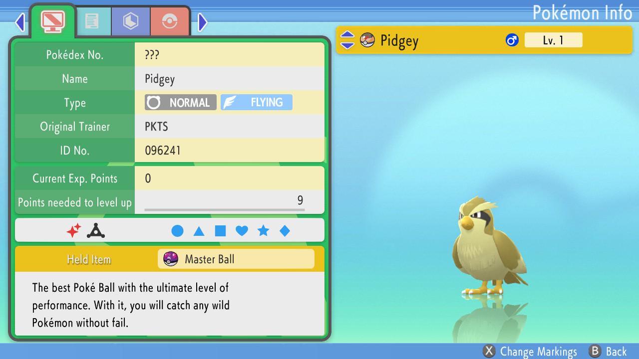 Shiny PIDGEY Pokemon Brilliant Diamond Shining Pearl 6IV Competitive Battle Ready – Brilliant Diamond & Shining Pearl Pokémon card photo