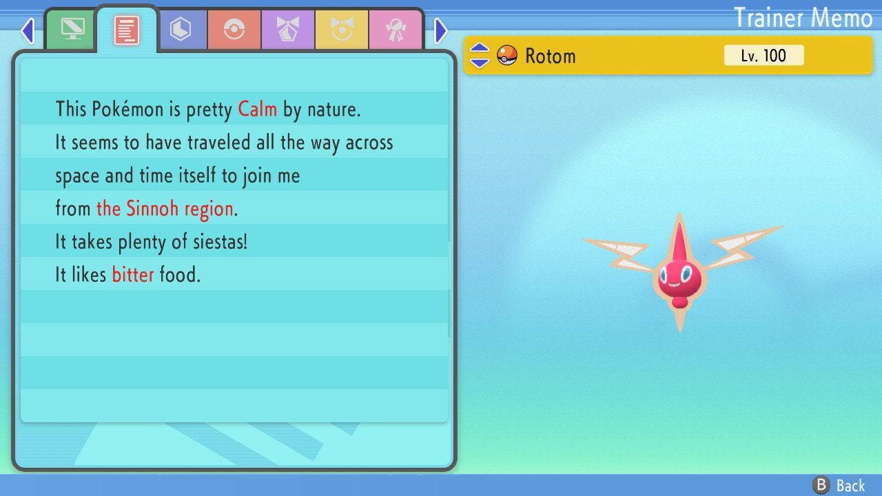 SHINY 6IV ROTOM Pokémon Brilliant Diamond and Shining Pearl 6IV Competitive Battle Ready Pokémon card photo 2