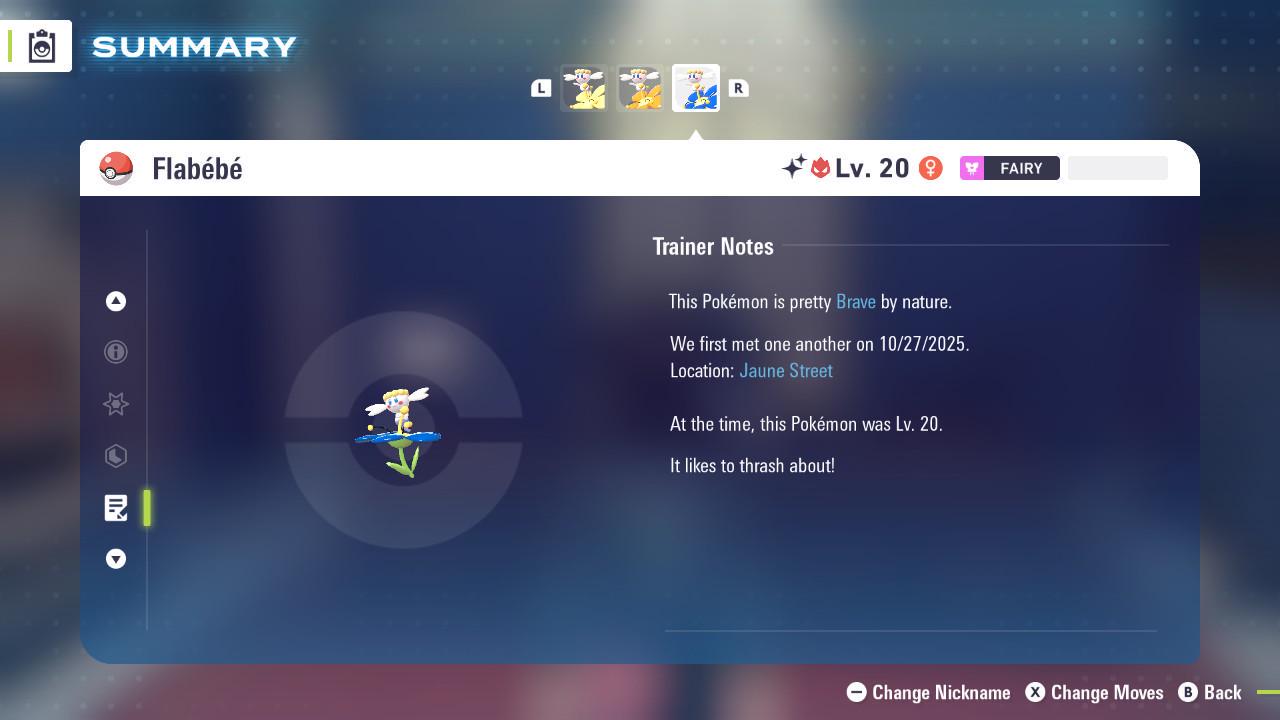 תמונה של שייני אלפא פלאבבה כחול פוקימון לג'נדס ZA 6IV מוכן לקרב תחרותי – תמונה 4