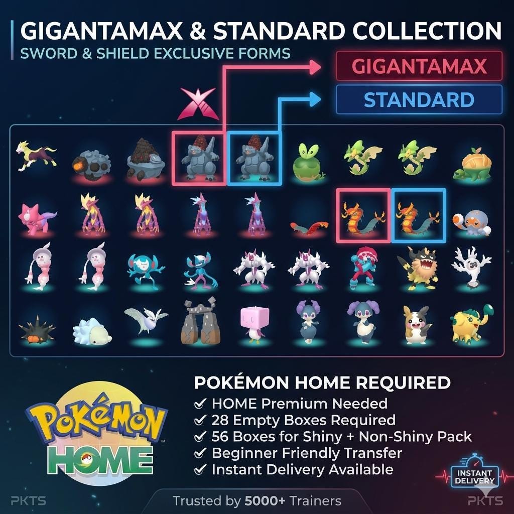 Complete Scarlet Violet Pokedex 930 Pokémon Shiny Living Dex Pokémon HOME Custom OT Pokémon card photo 2