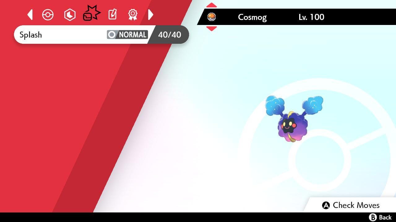 Shiny COSMOG Pokemon Sword Shield 6IV Competitive Battle Ready Pokémon card photo 3