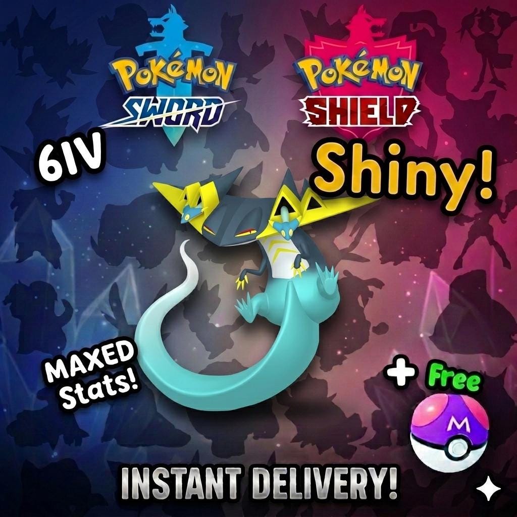Shiny Dragapult Pokemon Sword Shield 6IV Competitive Battle Ready – Sword & Shield Pokémon card photo