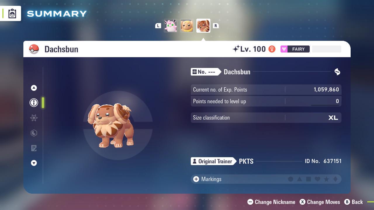 Shiny Dachsbun Pokemon Legends ZA Mega Dimension DLC 6IV Competitive Battle Ready Pokémon card photo 3