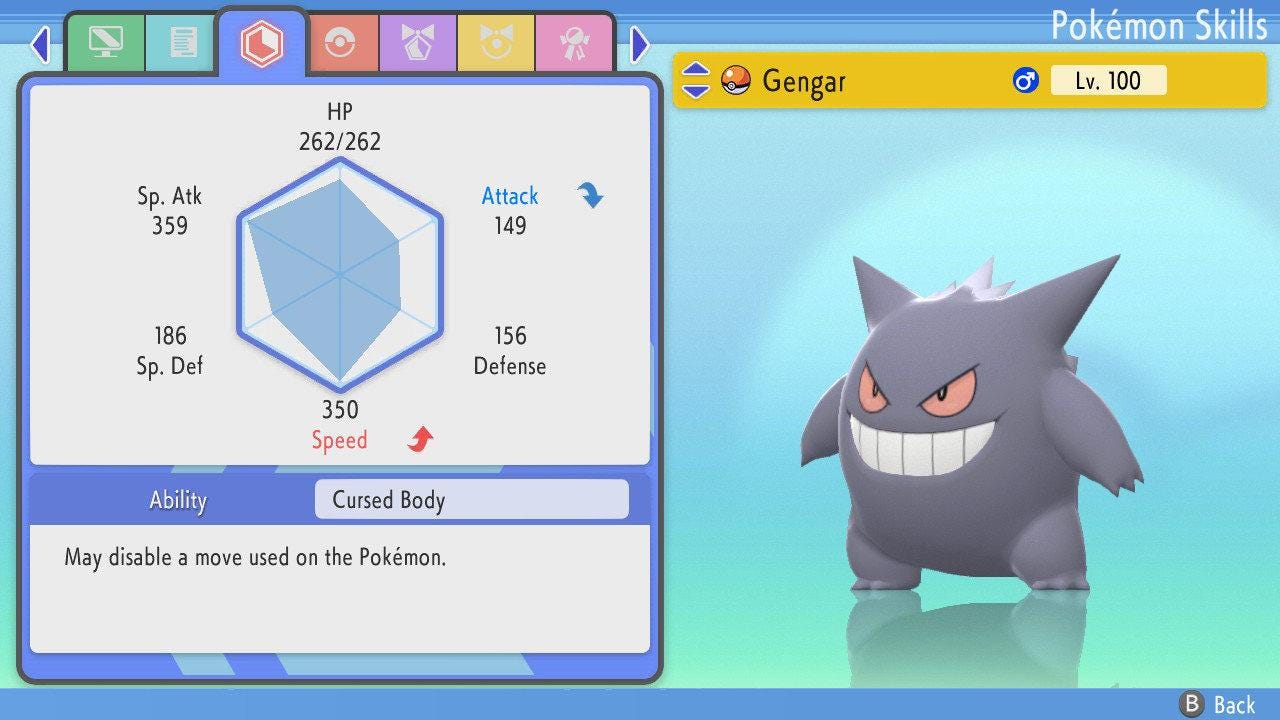 SHINY 6IV GENGAR Pokemon Brilliant Diamond Shining Pearl 6IV Competitive Battle Ready Pokémon card photo 3